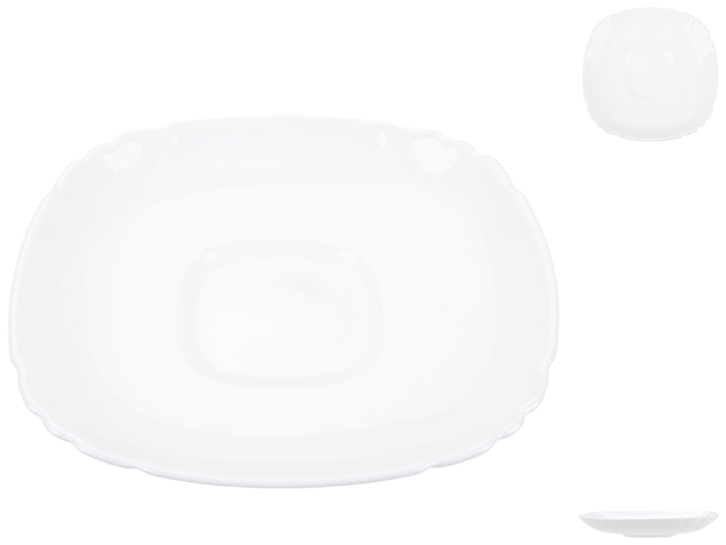 Блюдце Luminarc Carine White, 14х2,1см