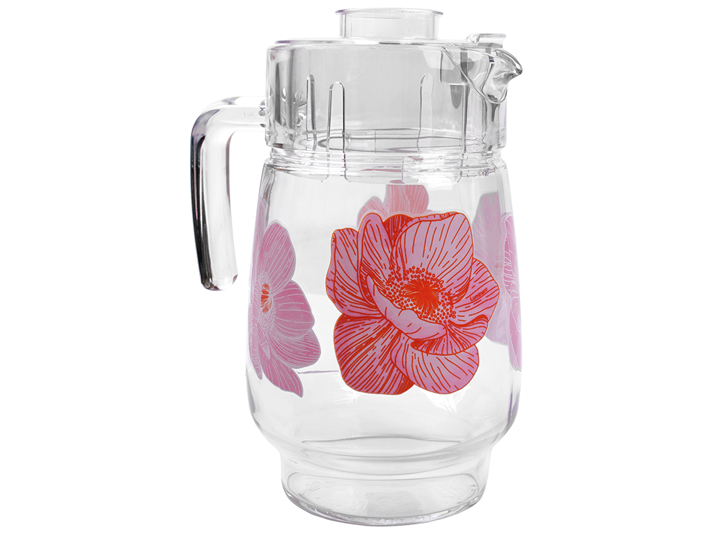 Графин Luminarc Anabella Pink, 1,6л, 17х12,5х21,8см