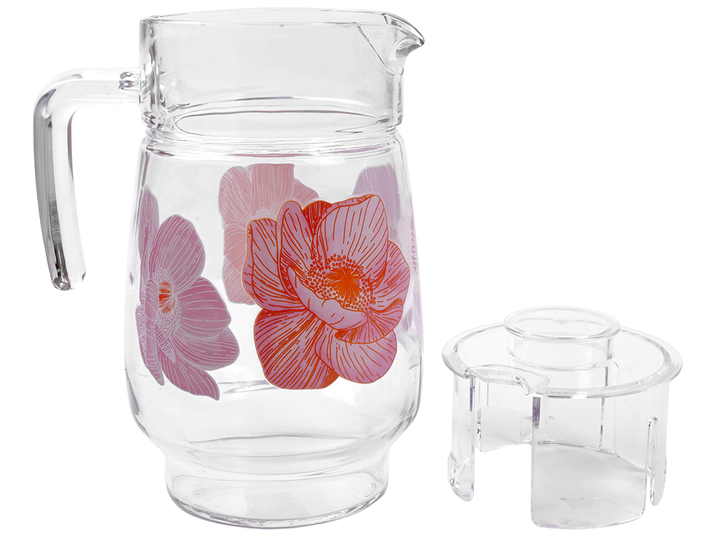 Графин Luminarc Anabella Pink, 1,6л, 17х12,5х21,8см