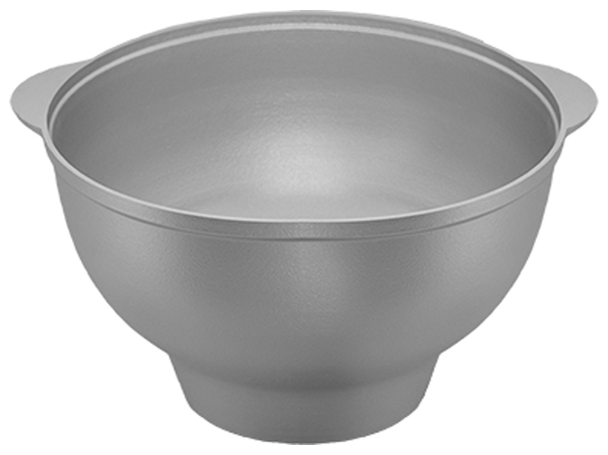 Казан кухонно-пічний Prolis з литими ручками без кришки, 8л, 37x30x19см 10256/ПК-008