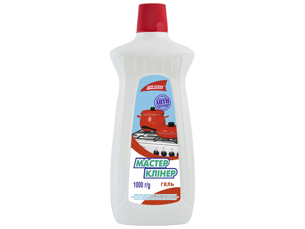 Засіб для видалення жиру San Clean Мастер Клінер, 1л