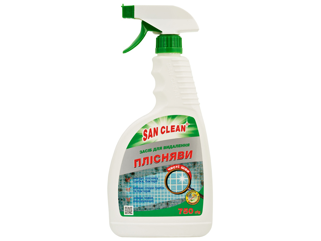 Средство для удаления грязи и плесени San Clean, 750мл