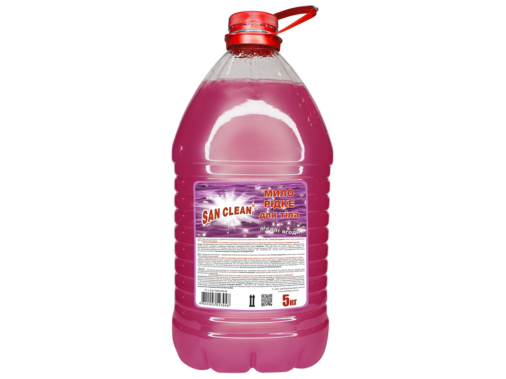 Рідке мило San Clean Лісові ягоди, 5л