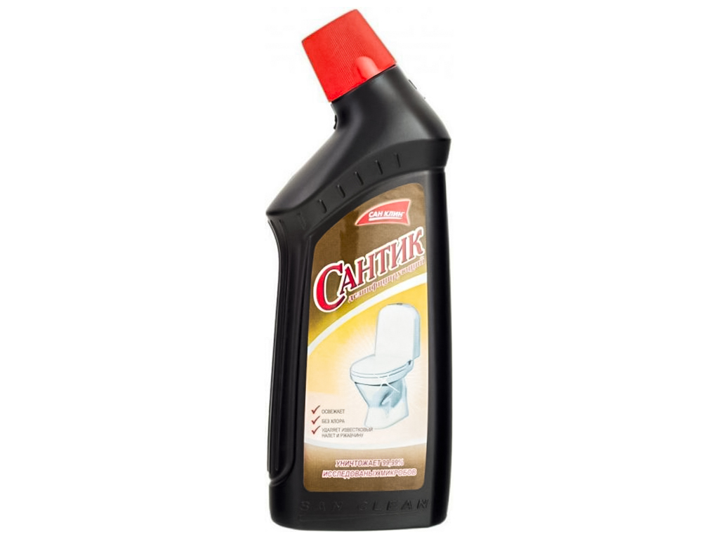 Средство для чистки унитаза San Clean Сантик Цитрус, 1л