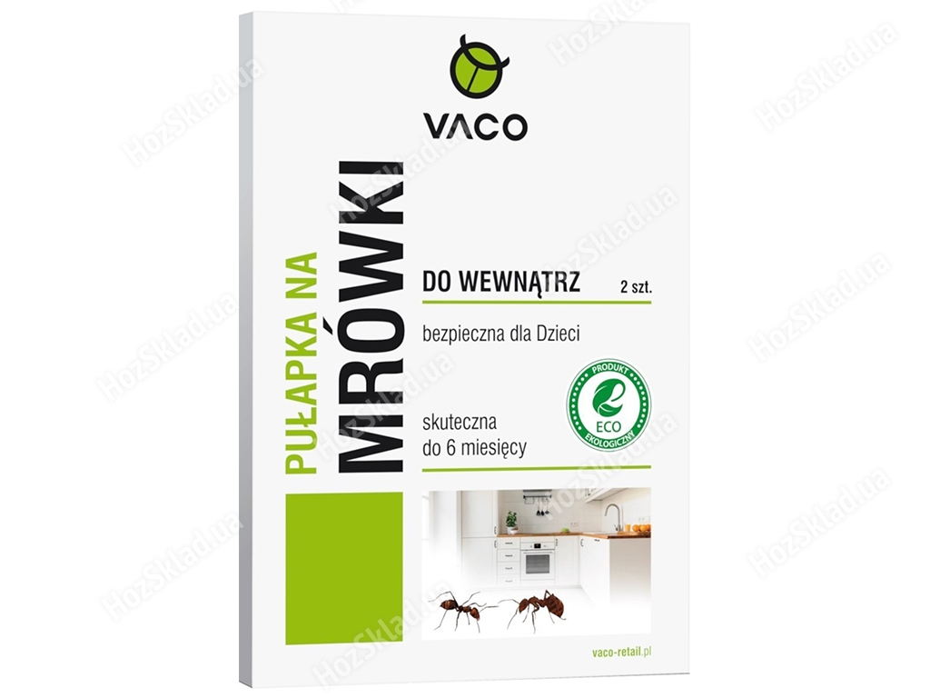Пастка клейова від мурах Vaco Eco, 2шт