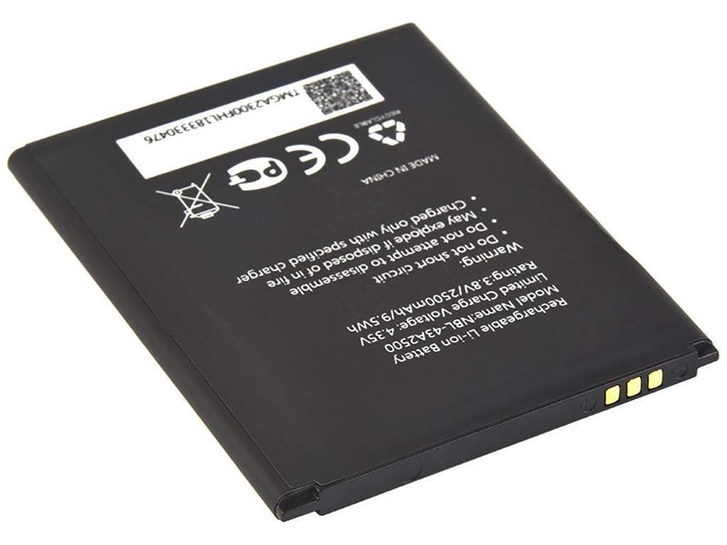 Акумулятор для TP-Link Neffos C7s / NBL-43A2500 Характеристики AAA no LOGO