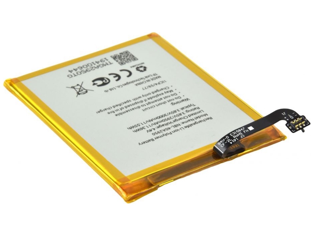Аккумулятор для Tp-Link Neffos C9s / C9 Max / NBL-40A2950 Характеристики AAAA