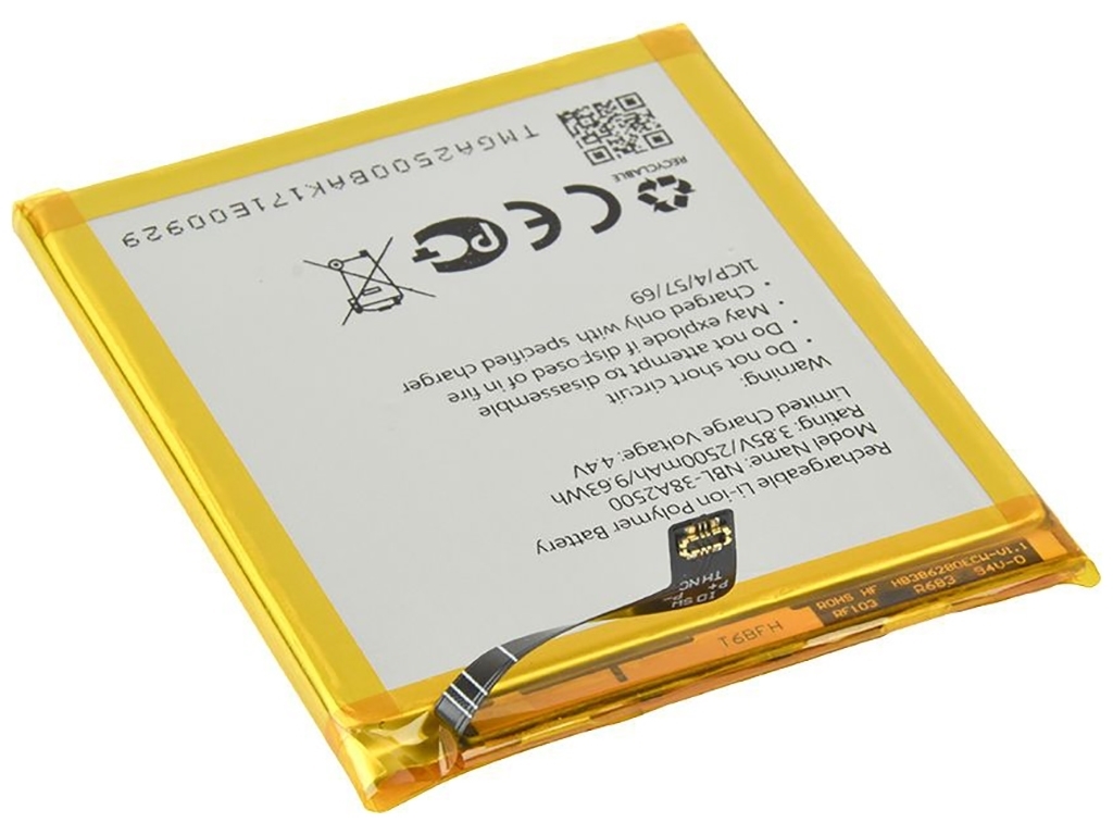 Аккумулятор для TP-Link Neffos X1 Lite / NBL-38A2500 Характеристики AAAA no LOGO