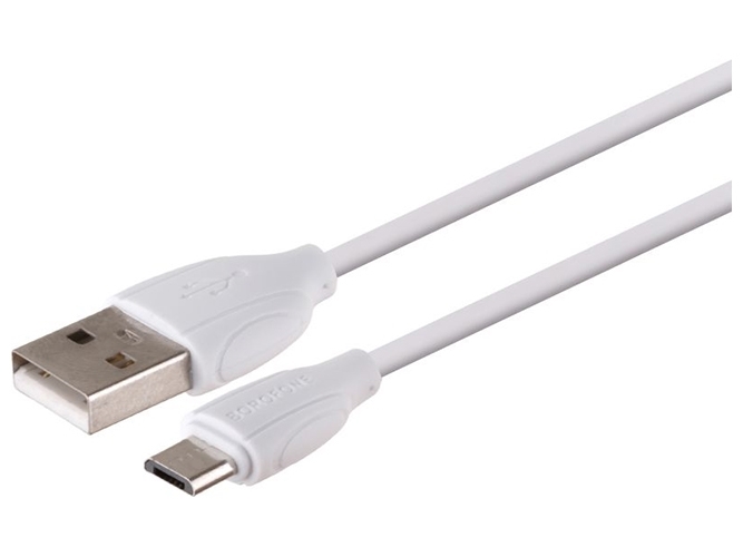 Автомобильное Зарядное Устройство Borofone BZ14 Micro 2USB 2.4A, Белый