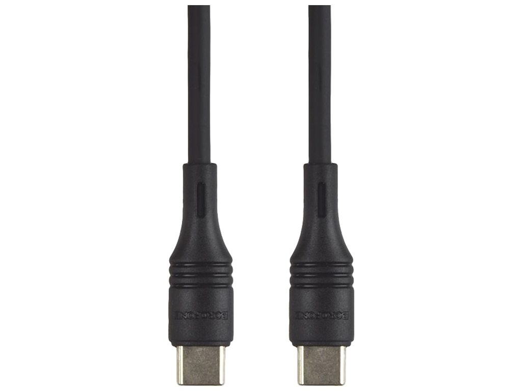 Автомобильное Зарядное Устройство Borofone BZ14A PD20W+QC3.0 Type-C to Type-C 3A, Черный