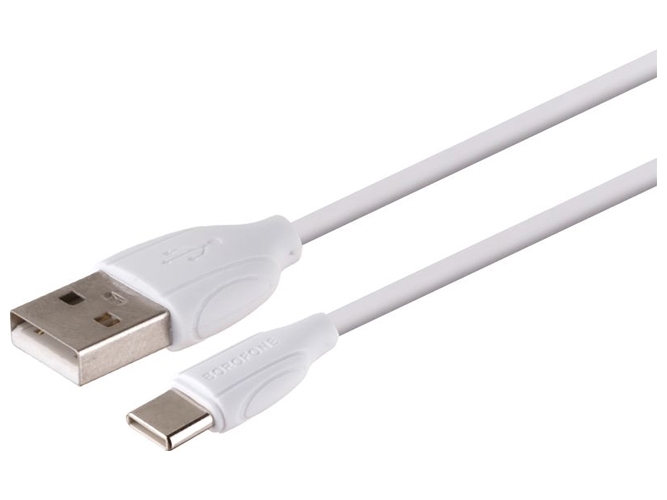 Автомобильное Зарядное Устройство Borofone BZ14 Type-C 2USB 2.4A, Белый