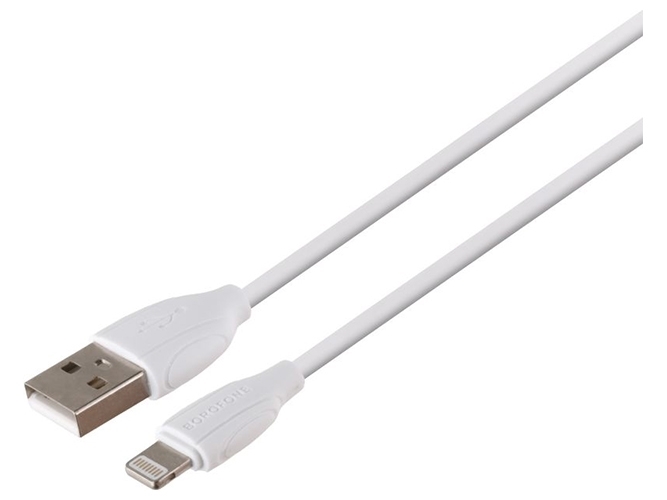 Автомобильное Зарядное Устройство Borofone BZ14 Lightning 2USB 2.4A, Белый