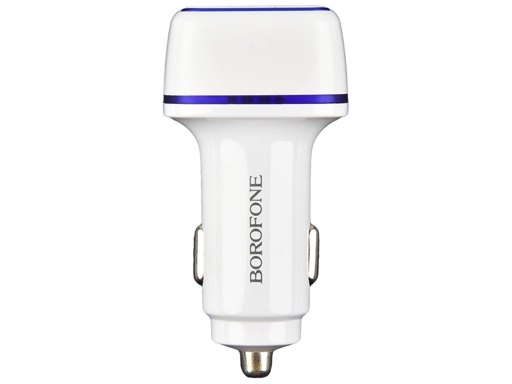 Автомобильное Зарядное Устройство Borofone BZ14A PD20W+QC3.0 3A, Белый