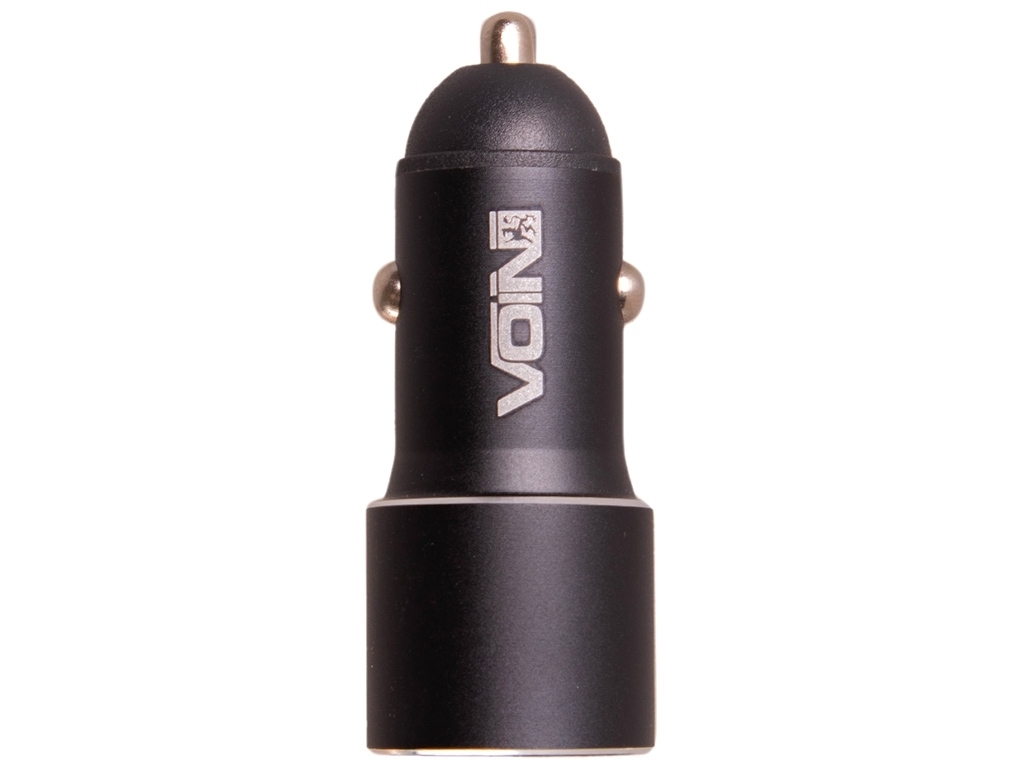 Автомобильное зарядное устройство VOIN C-30207Q, 2USB QC3.0 (12/24V - Port 1-5V*3A/9V*2A Port 2-5V*2