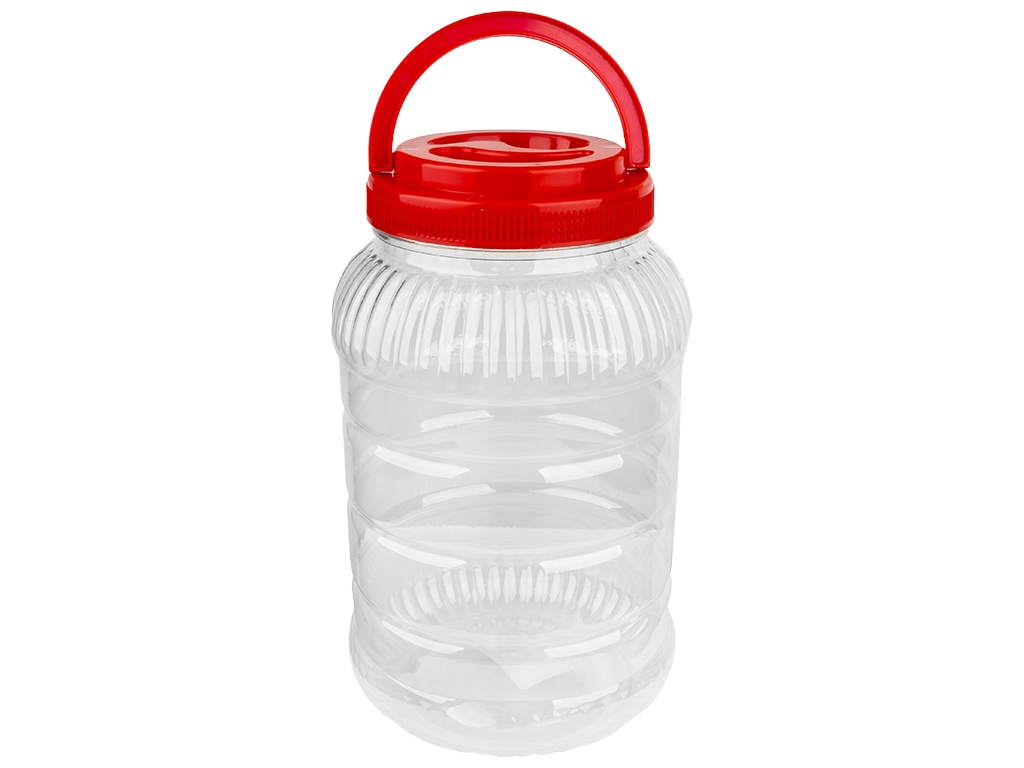 Банка пластикова з кришкою, 3л