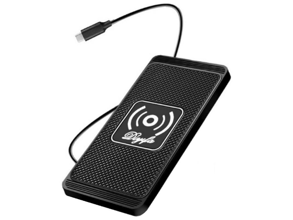 Бездротовий Зарядний Пристрій Car/15W Type-C Cable 30 cm Колір Чорний