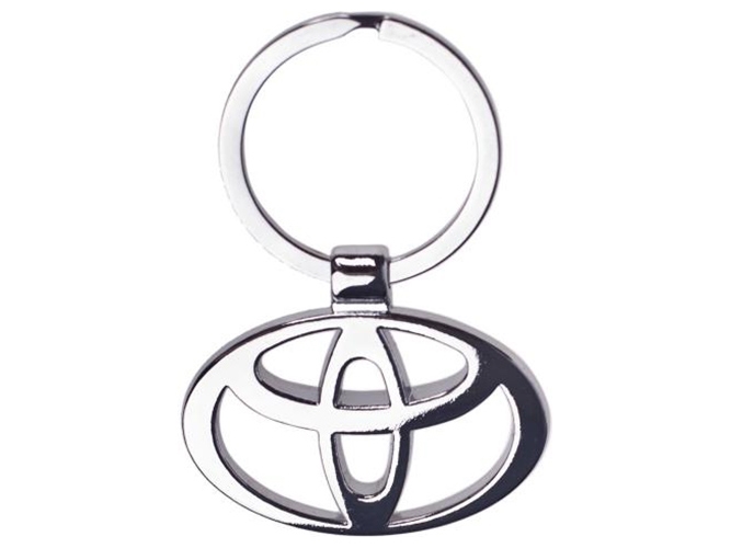 Брелок металлический дешевый 1шт TOYOTA (CN)