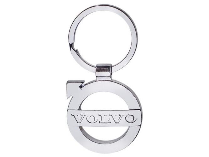 Брелок металлический дешевый 1шт VOLVO (CN)