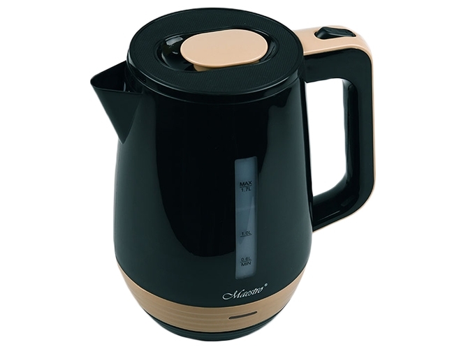 Чайник электрический Maestro BLACK 220-240В, 50Гц, 2000Вт 1,7л