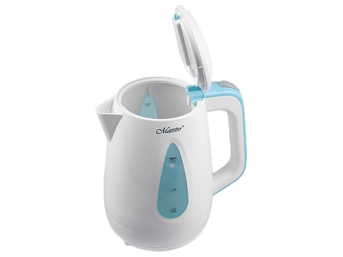 Чайник электрический Maestro BLUE 220-240В, 50Гц, 1850-2200Вт 1,7л
