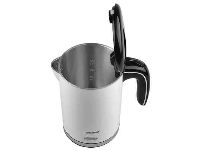 Чайник электрический Maestro WHITE 220-240В, 50Гц, 1500Вт 1,2л