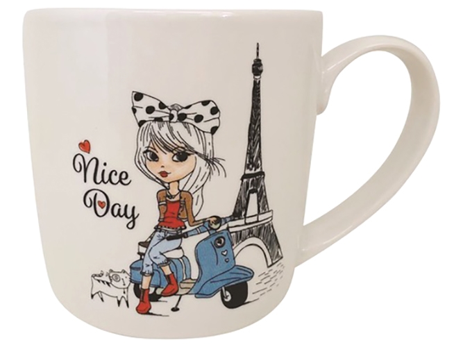 Чашка Limited Edition Miss Paris A, 280мл, 6900065763466