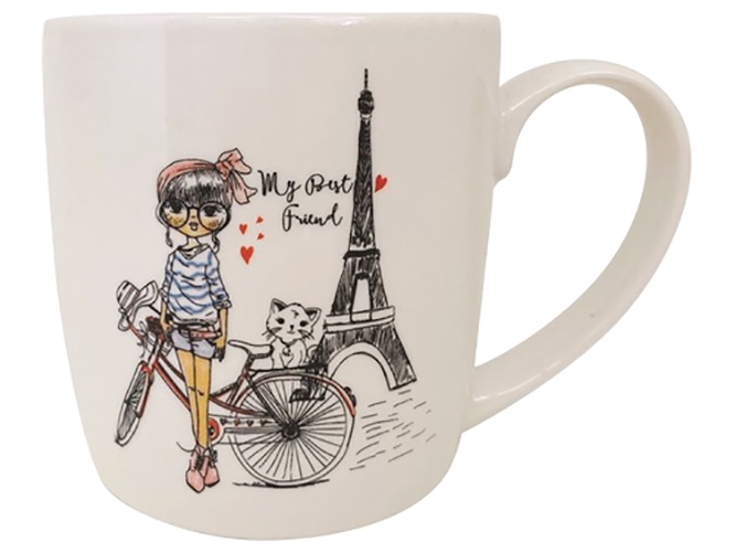 Чашка Limited Edition Miss Paris D, 280мл, 6900065763497