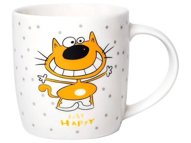 Чашка Limited Edition JUST HAPPY, 360мл, асорті, 6900069162968