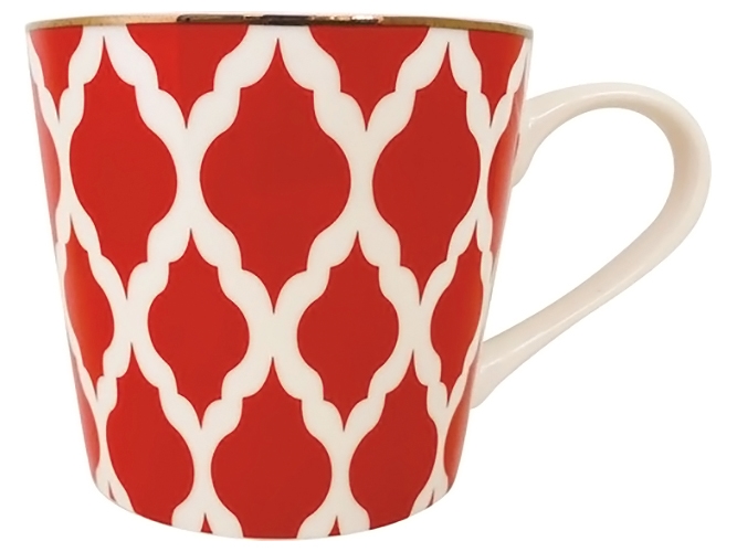 Чашка Limited Edition Domino, красный, 410мл, 6900065763626