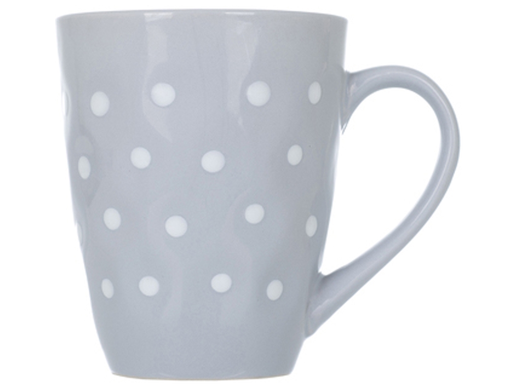 Чашка Limited Edition Dots white в асортименті, 410мл (кольори асорті) 6900063536772