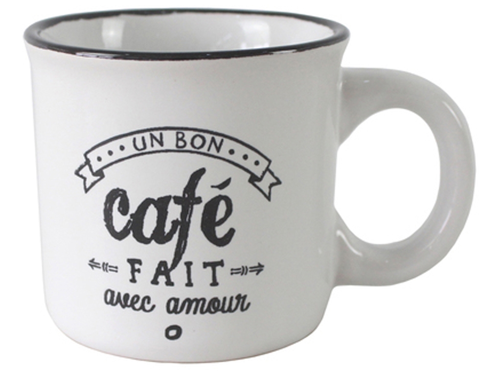 Чашка Limited Edition Small cafe, 150мл (колір білий) 6900066070303