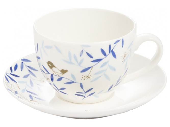 Чашка з блюдцем myCOFFEE Nature (ціна за набір 2шт) 21858