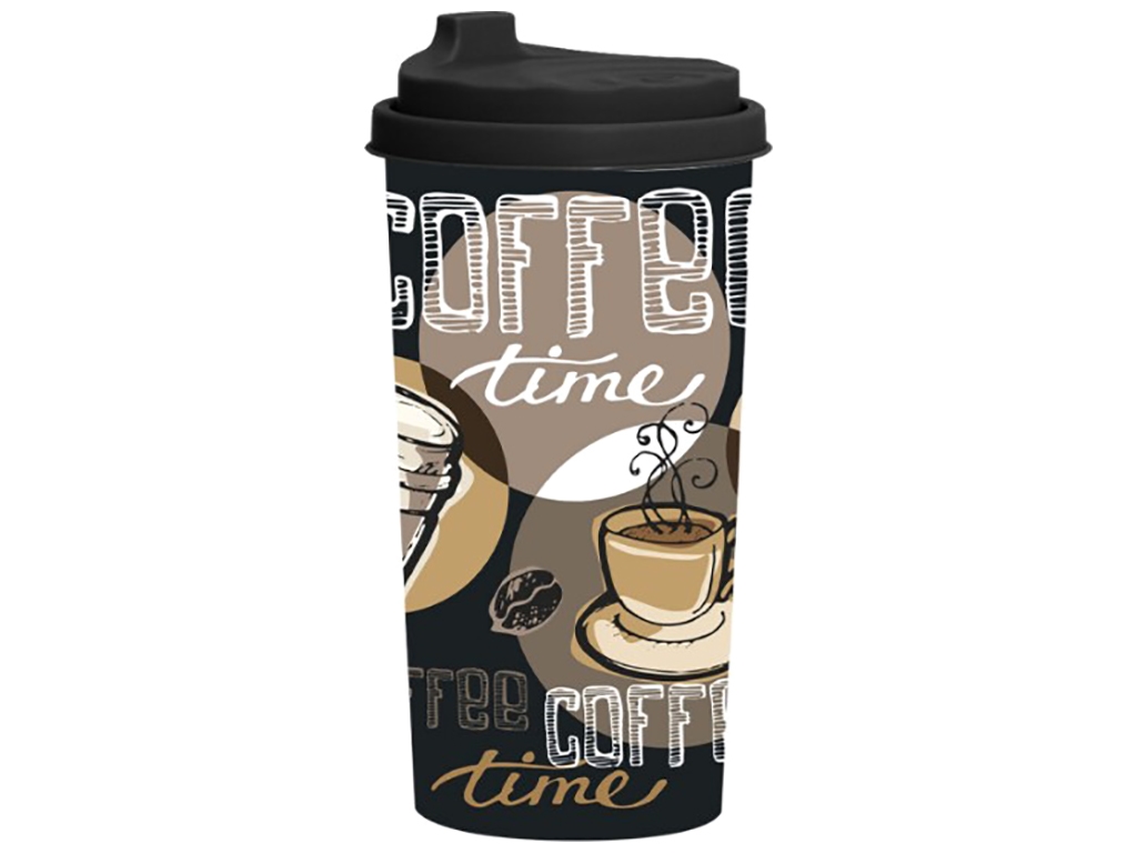 Чашка Herevin Cup-Coffee Time, 470мл, 8699038110434