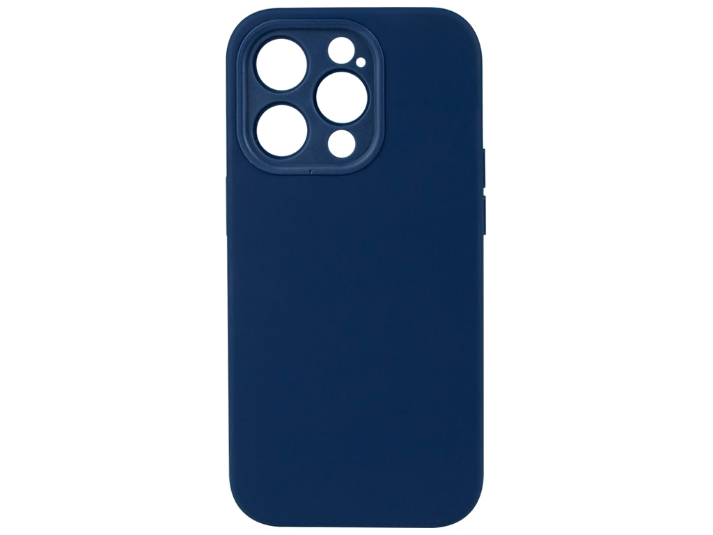 Чехол Baseus Liquid Silica Gel Case+Glass 0.22mm  для iPhone 14 Pro Max ARYT001903 Цвет blue