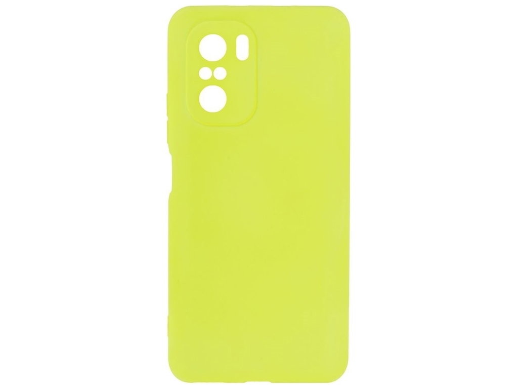 Чохол Full Case No Logo with frame для Xiaomi Poco F3 Колір 69, Fluorescent Yellow