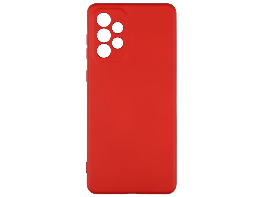 Чохол Full Case TPU+Silicone Touch No Logo для Samsung A73 5G Колір 14, Червоний