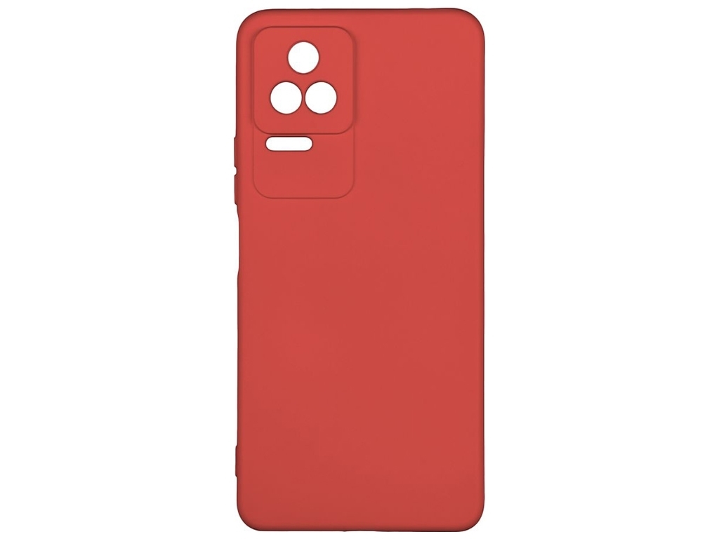 Чехол Full Case TPU+Silicone Touch No Logo для Xiaomi POCO F4 4G/5G Цвет 14, Red