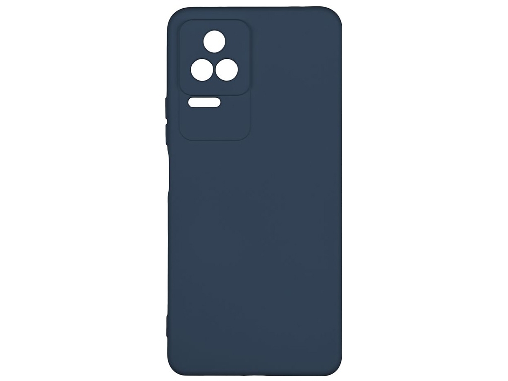Чохол Full Case TPU+Silicone Touch No Logo для Xiaomi POCO F4 4G/5G Колір 20, Синій