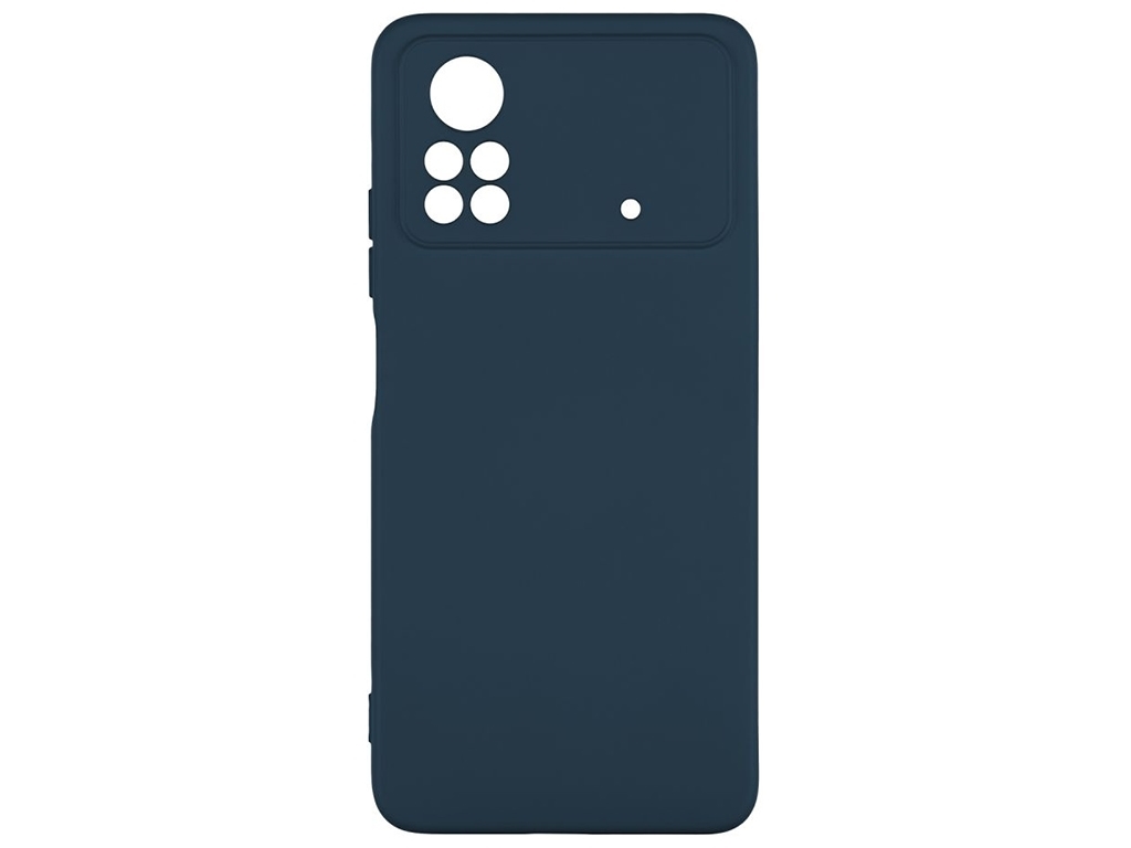 Чохол Full Case TPU+Silicone Touch No Logo для Xiaomi POCO X4 Pro 5G Колір 20, Синій