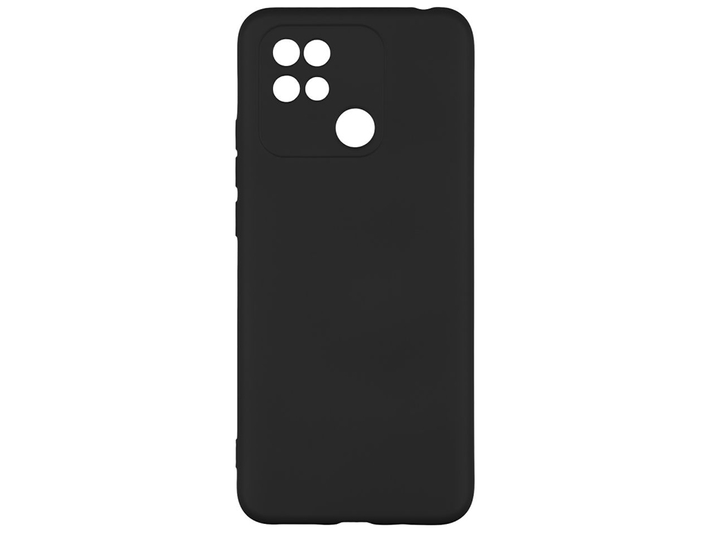 Чохол Full Case TPU+Silicone Touch No Logo для Xiaomi Redmi 10C 4G Колір 18, Чорний
