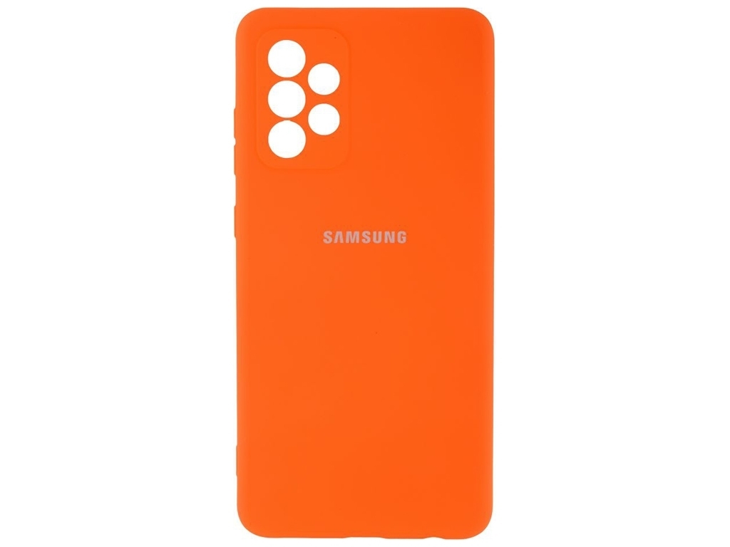 Чехол Full Case with frame для Samsung A72 4G Цвет 13, Orange