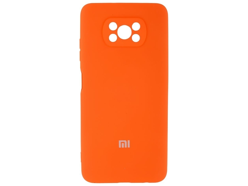 Чехол Full Case with frame для Xiaomi Poco X3 Цвет 13, Orange