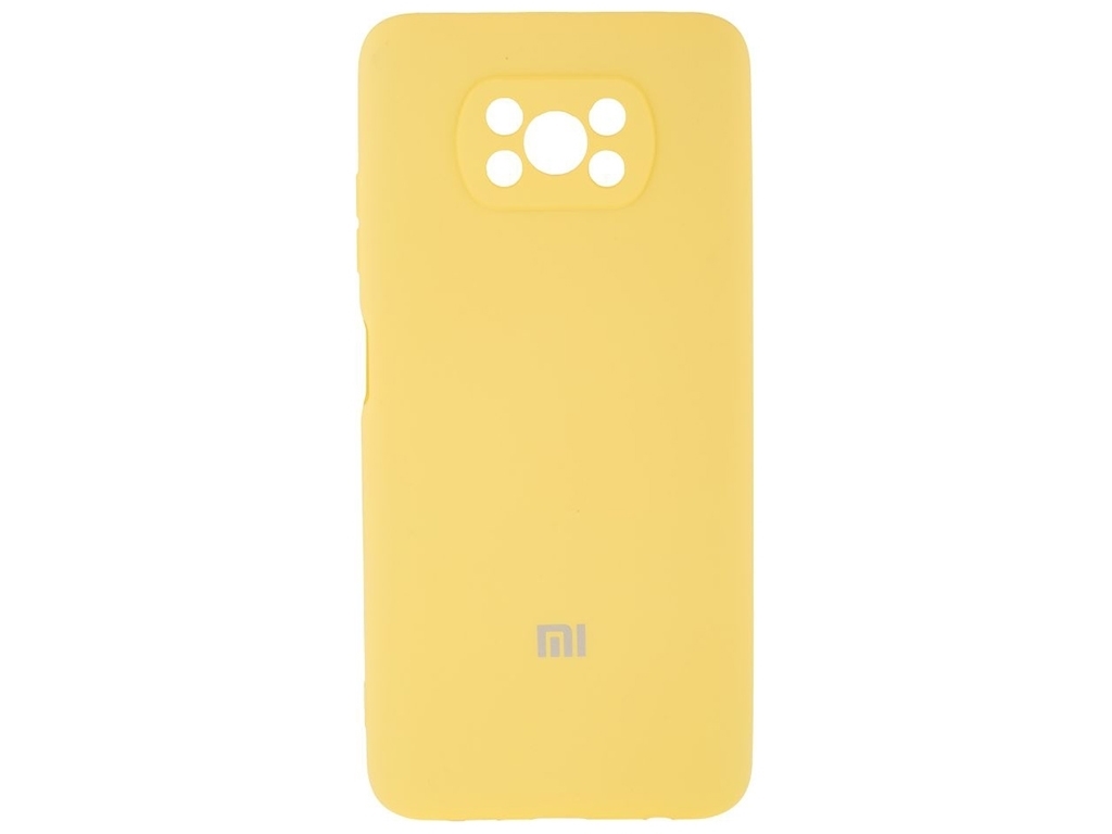 Чохол Full Case with frame для Xiaomi Poco X3 Колір 04, Yellow