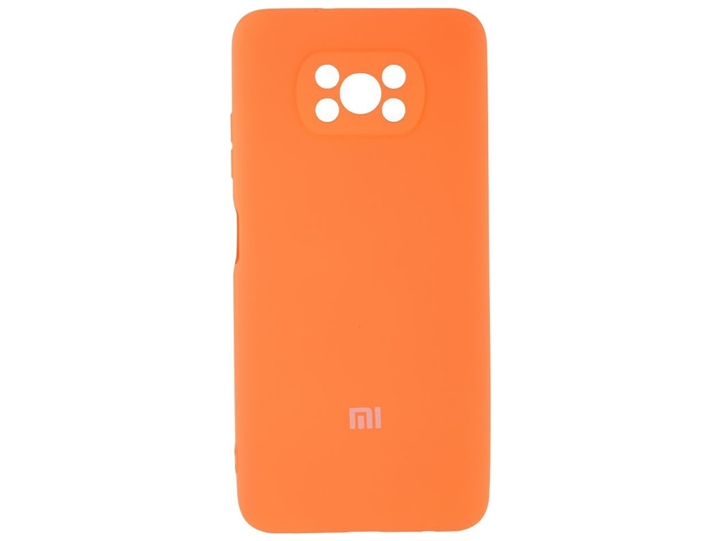 Чехол Full Case with frame для Xiaomi Poco X3 Цвет 02, Apricot