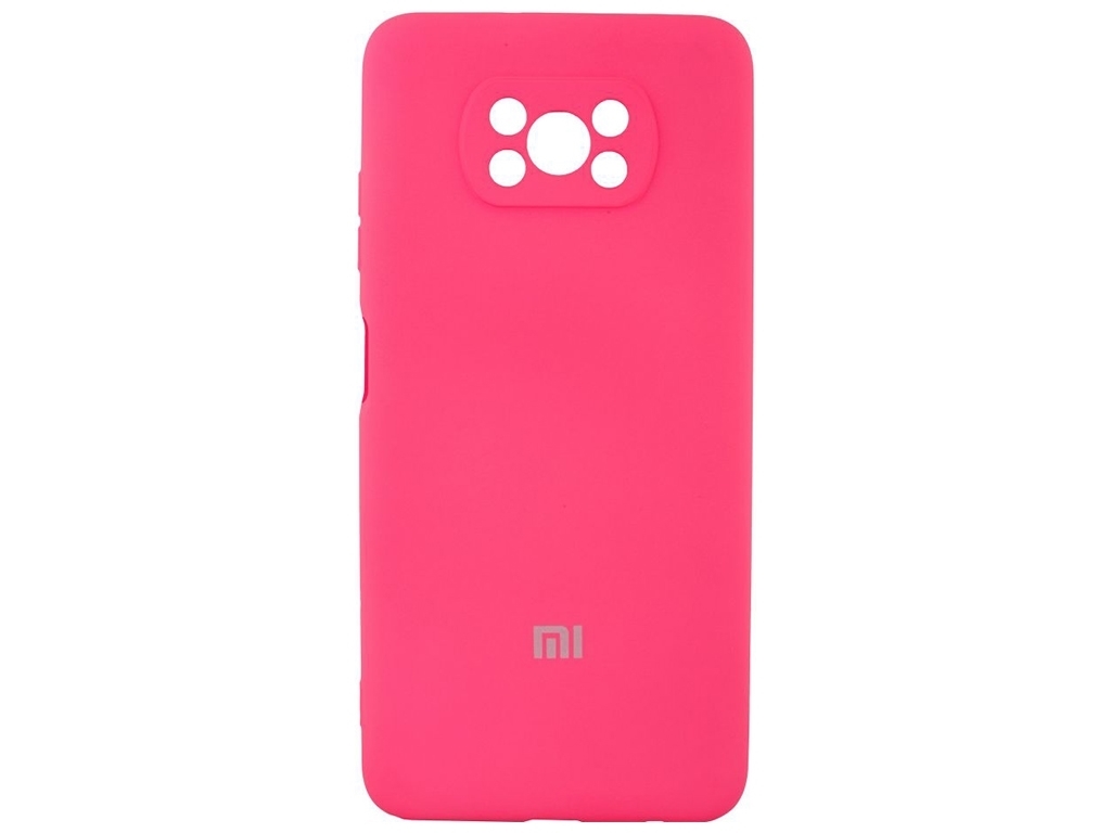 Чехол Full Case with frame для Xiaomi Poco X3 / X3 Pro Цвет 38, Shiny pink