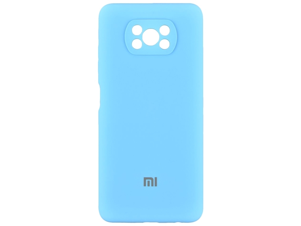 Чехол Full Case HQ with frame для Xiaomi Poco X3/X3 Pro Цвет 16, Blue