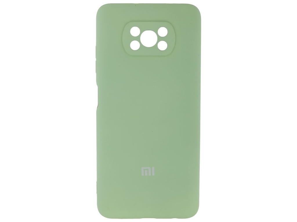 Чехол Full Case with frame для Xiaomi Poco X3 / X3 Pro Цвет 01, Mint