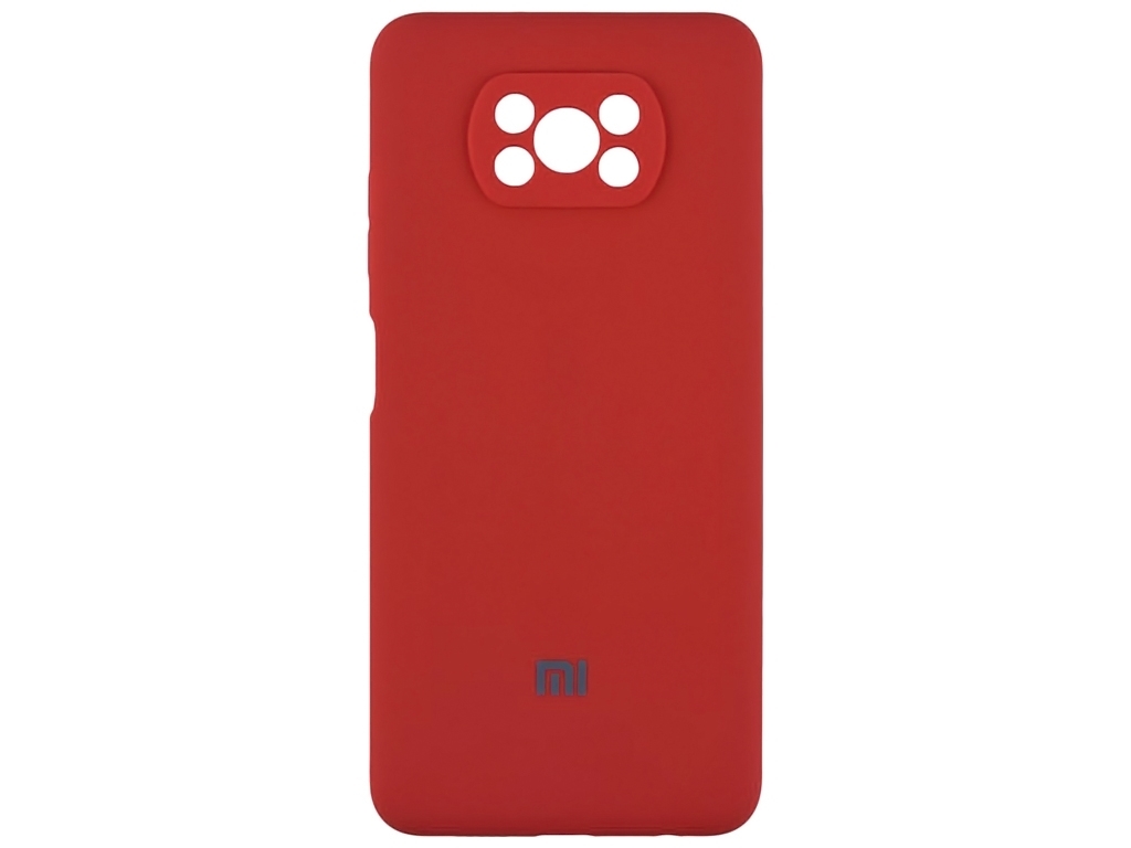 Чохол Full Case HQ with frame для Xiaomi Poco X3/X3 Pro Колір 14, Red