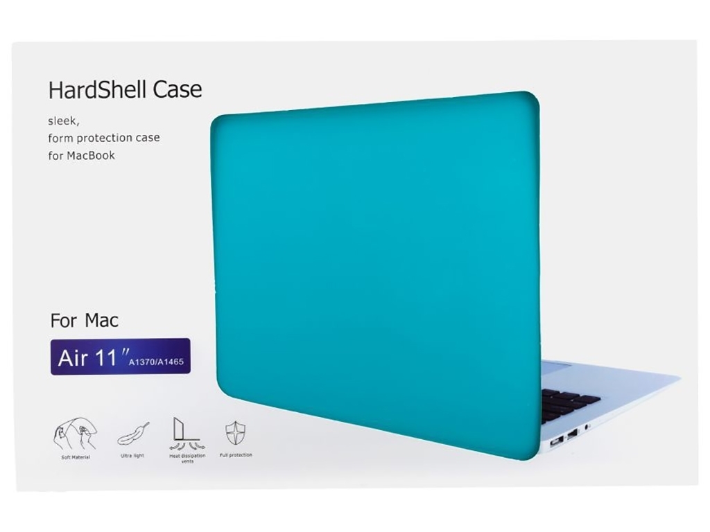 Чехол HardShell Case for MacBook 11.6 Air Цвет Sky blue
