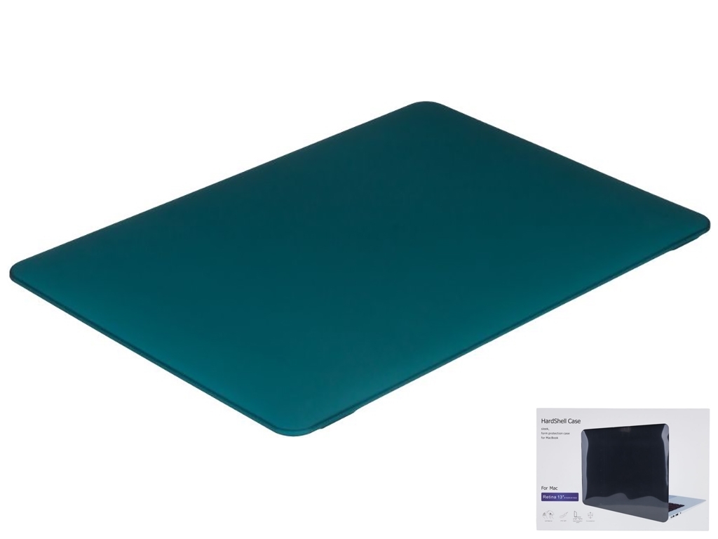 Чохол HardShell Case for MacBook 13.3 Retina (A1425/A1502) Колір D-Green